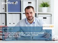 Steuerfachangestellter (m/w/d) (Darmstadt – Festanstellung in (Voll- oder Teilzeit mind. 30h/Woche)) - Darmstadt