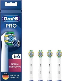 Oral-B Aufsteckbürsten Pro Tiefenreinigung, X-förmige Borsten