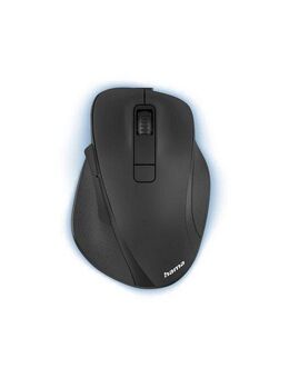 Hama Optische 6 Tasten Funkmaus, ergonomisch, Rechtshänder, leise Tasten ergonomische Maus (Funk)
