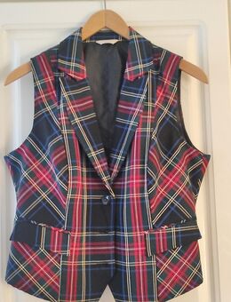 Rock und Weste in Caro luck, gr 40/42 - Gütersloh Zentrum