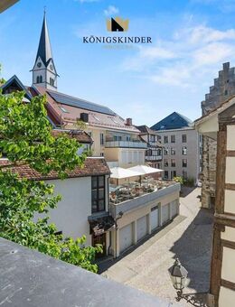 Traumhaft schöne Innenstadtwohnung, top Zustand, mit Bergblick, ideale Kapitalanlage - Markdorf