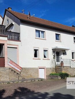 Messelhausen: Großes Wohnhaus mit Laden, Scheune, Garage und Garten! - Lauda-Königshofen