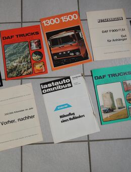 DAF Prospekt LKW Prospekt Oldtimer Preisliste - Langenhagen