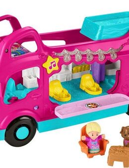 Fisher-Price® Spielzeug-Auto Little People Barbie Little Dreamcamper Wohnmobil-Spielset, mit Licht und Sound