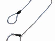 TIAKI Retrieverleine Twist - 170 cm lang, Ø 12 mm - blau/grau
