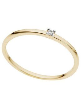 Firetti Solitärring Schmuck Geschenk Gold 333 Damenring Verlobungsring Goldring Solitär, mit Brillant