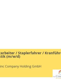 Versandmitarbeiter / Staplerfahrer / Kranführer / Lagerlogistik (m/w/d) - Bochum