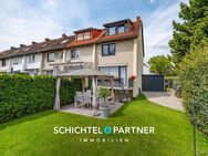 Bremen - Kirchhuchting | Modernisiertes Reihenendhaus mit schönem Garten, Terrasse & eigener Garage - Bremen