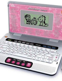 Vtech® Kindercomputer School & Go, Schulstart Laptop E - pink