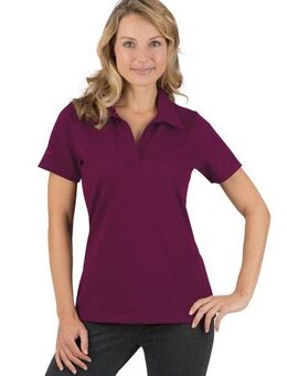 Trigema Poloshirt TRIGEMA Poloshirt ohne Knopfleiste (1-tlg)