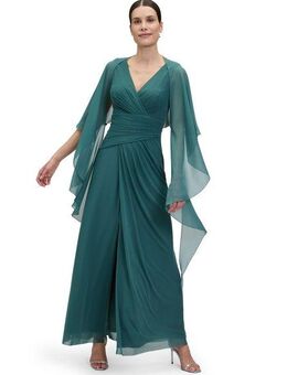 Vera Mont Multifunktionstuch Vera Mont Damen Chiffonstola mit Volant, Nahtführung