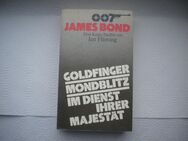007 James Bond-Goldfinger-Mondblitz-Im Dienst ihrer Majestät,Ian Fleming,Bücherbund - Linnich
