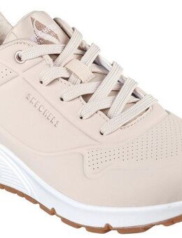 Skechers UNO GOLDEN AIR Sneaker Freizeitschuh, Halbschuh, Schnürschuh mit Metallic-Einsatz