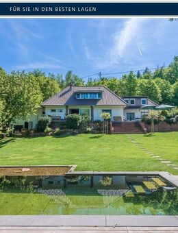 Einfamilienhaus mit Schwimmteich und parkähnlichem Grundstück * Mindestgebot EUR 999.999.- - Ettlingen