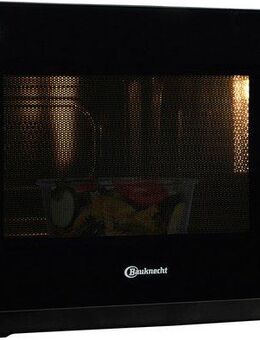 BAUKNECHT Mikrowelle MF 255 B, Grill, Heißluft, Mikrowelle, 25 l, intelligente Technologie ohne Drehteller