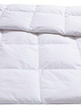 Älgdröm Feder-/Daunenbettdecke + Kopfkissen Finja, Bettdecke 135x200 cm, 155x220 cm, Sommer, Winter, Füllung: 80% Entendaunen, 20% Entenfedern, Bezug: 100% Baumwolle, 2-tlg., Set mit Kissen 80x80 cm, Made in Germany