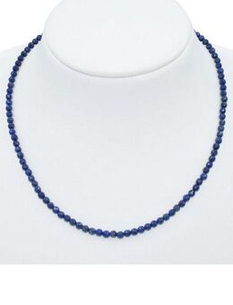 Firetti Collier Schmuck Geschenk Halsschmuck Halskette Farbstein Edelstein Lapislazuli, Made in Germany - mit Lapislazuli