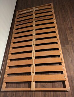 2 Lattenroste von Hülsta für Betten,aus Holz aus gesudheitlichen Gründen zu verkaufen - Oelixdorf