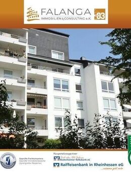 Falanga Immobilien - Vorteilhaft aufgeteilte 4-Zi. Wohnung in grüner Familienlage von Bretzenheim! - Mainz