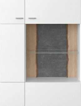 set one by Musterring Stauraumvitrine TACOMA Typ 03/04, Höhe 143, 4 cm, mit getönter Glastür