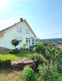 Alles was das Familienherz begehrt: viel Platz, schöner Garten, traumhafter Fernblick, zwei Terrassen .... - Hausen (Landkreis Miltenberg)