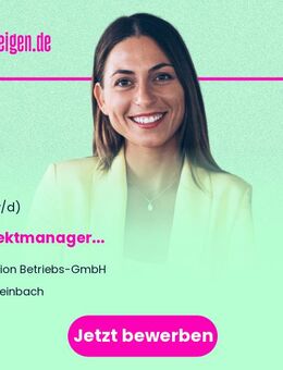 Projektmanager (m/w/d) - Rheinbach