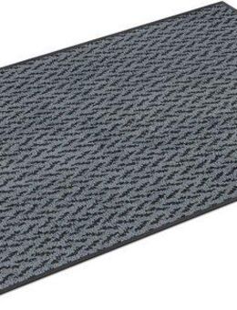wash+dry by Kleen-Tex Teppich Duo Denim, rechteckig, Höhe: 9 mm, rutschhemmend, In- und Outdoor geeignet, waschbar