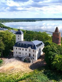 Wohnen im Schloss Pouch - pure Eleganz auf rund 126 m² mit Loggia direkt am großen Goitzsche-See - Muldestausee