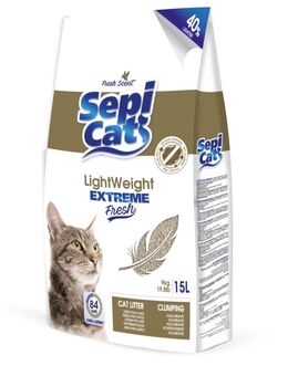 2 x Sepicat LightWeight zum Sonderpreis! - Extreme Fresh (2 x 15 l)