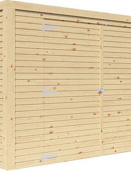 KONIFERA Fahrradbox Bike Box (Komplett-Set), aus Fichte, BxTxH: 207x103x143 cm