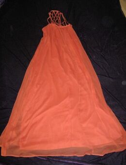 NEU * Sexy * edel * Seiden- Chiffon * Abend * Ausgeh * Träger- Kleid "asos" Gr. 36- 38/ S * Farbe: hummer * koralle * - Riedlingen