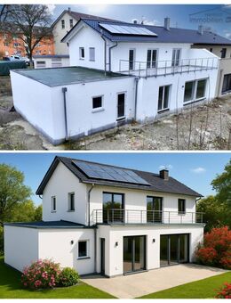 Erstbezug! Moderne Neubau 2-Zimmer-Wohnung mit großem Garten in Niedrigenergiebauweise - Stadtbergen