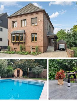 Düren Lendersdorf - Freistehendes Stadthaus mit Pool, Sauna und modernem Komfort - Düren