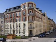 Dachgeschoss-Maisonette-Wohnung im Altbau mit Fußbodenheizung, Parkett und Terrasse! - Chemnitz