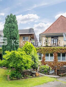 Grüne Oase im Herzen von Waldbröl! Zwei Wohneinheiten und ein ehemaliger Friseursalon! - Waldbröl