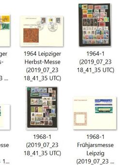 DDR Briefmarkensammlung , von 1963 bis 1986 Alle Postfrisch, - Konstanz Zentrum