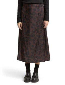 TOM TAILOR Satinrock mit verdecktem Reißverschluss