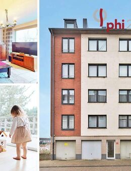 PHI AACHEN - Gemütlicher 4-Zimmer-Wohntraum mit Balkon in verkehrsgünstiger Lage von Aachen! - Aachen