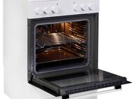 Amica Elektro-Standherd SHC 913 011 W, mit Teleskopauszug nachrüstbar, Steam Clean