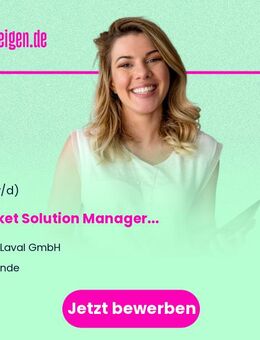 Market Solution Manager (m/w/d) - Glinde