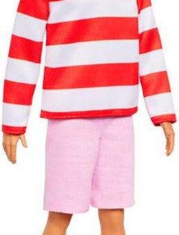 Barbie Anziehpuppe Fashionista Ken-Puppe - Red and White Strip