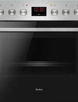 Amica Induktions Herd-Set EHI 935 611 E, mit Teleskopauszug nachrüstbar, Simple Steam Reinigungsfunktion