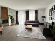 Penthouse - Wohnung möbliert mit offenem Kamin, Wintergarten und Dachterrasse - Mannheim
