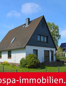 Voll unterkellertes Einfamilienhaus mit Garage, Balkon und Terrasse in Sackgassenlage! - Rendsburg
