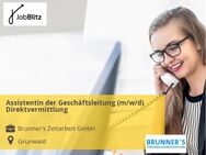 Assistentin der Geschäftsleitung (m/w/d) Direktvermittlung - Grünwald