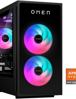 HP OMEN GT16-0065ng Gaming-PC (AMD Ryzen 7 8700F, GeForce RTX 5070, 32 GB RAM, 2000 GB SSD, Luftkuhlung)