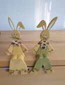 Osterhase, Hase Kantenhocker aus Holz in 70329