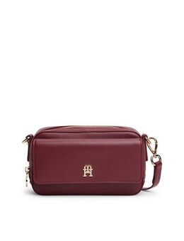 Tommy Hilfiger Mini Bag TH ICON CAMERA BAG, Damen Umhängetasche, Schultertasche mit TH-Logoemblem