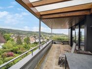 Großzügiges Terrassenhaus mit Weitblick: Kauf auf Nießbrauchbasis ! - Allmersbach (Tal)
