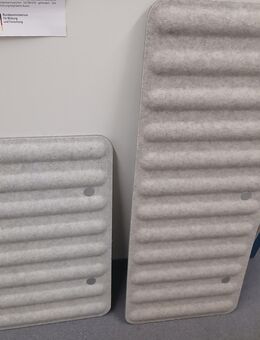 Ikea EILIF Abschirmung für Schreibtisch, grau, 80x48 / 120x48 cm - Berlin Neukölln